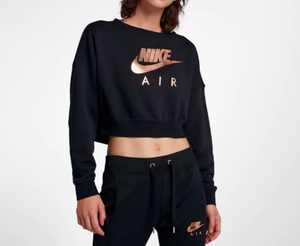 nike air rose gold sweatshirt