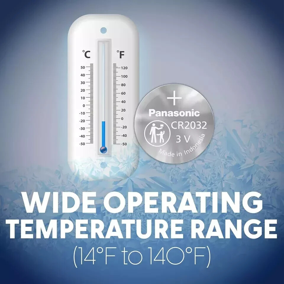 LOT 10-100 Panasonic LITHIUM BATTERY 3V CR2032 2032 BR2032 DL2032 Button Cell