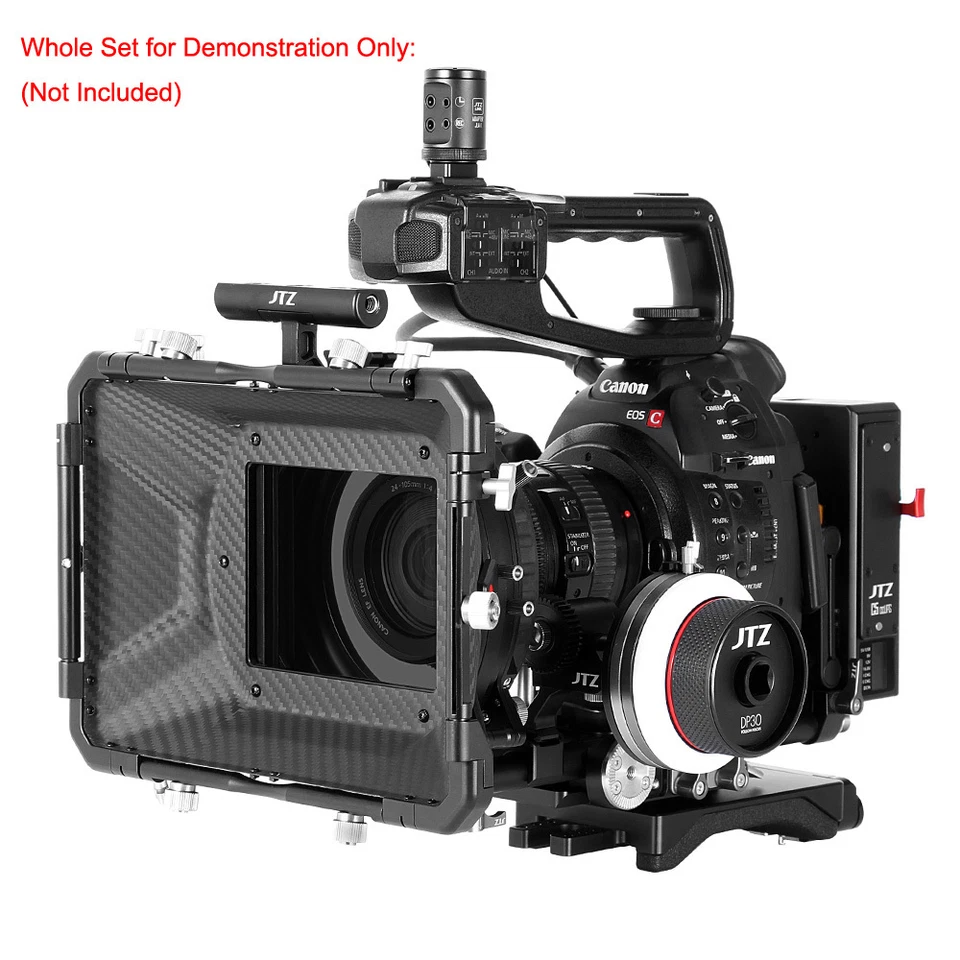 Plataforma base jaula cámara fotográfica JTZ DP30 para Canon Cinema C100 C300 C500 I II Foto 4 de 4