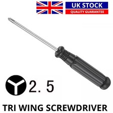 Tri Wing Y0 Trigram Screw driver Tool Repair For Nintendo Wii DS Lite DSi GBA UK