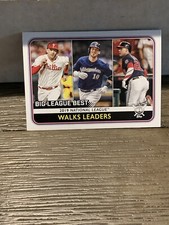 2020 Big League Base #246 2019 NL Walks Leaders