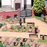 Busch 8922 Tt Friedhof Neuheit 2026 Ovp+
