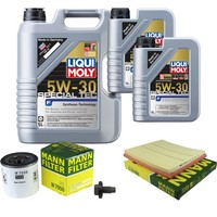 Mann Inspektionspaket 7 L Liqui Moly Special Tec F 5W-30 FüR Ford Transit
