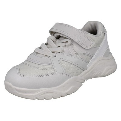 Kinder Clarks Grobe Sohle Elastische Spitze Waschbar Netz Sneaker Feder Pace K