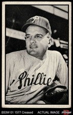 1953 Bowman B&W #58 Jim Konstanty Phillies 2.5 - GD+