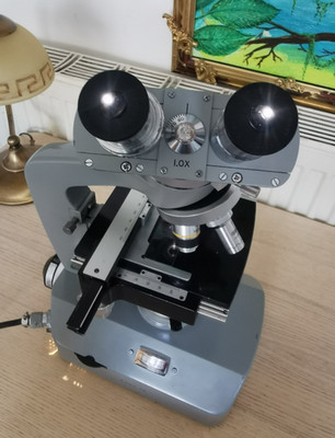 Kyowa Tokyo Mikroskop, Fernglas, 4 Objektive, getestet, funktionsfähig