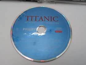 TITANIC AN INTERACTIVE EXPLORATION (Philips CD-i, 1994) CDI TESTED