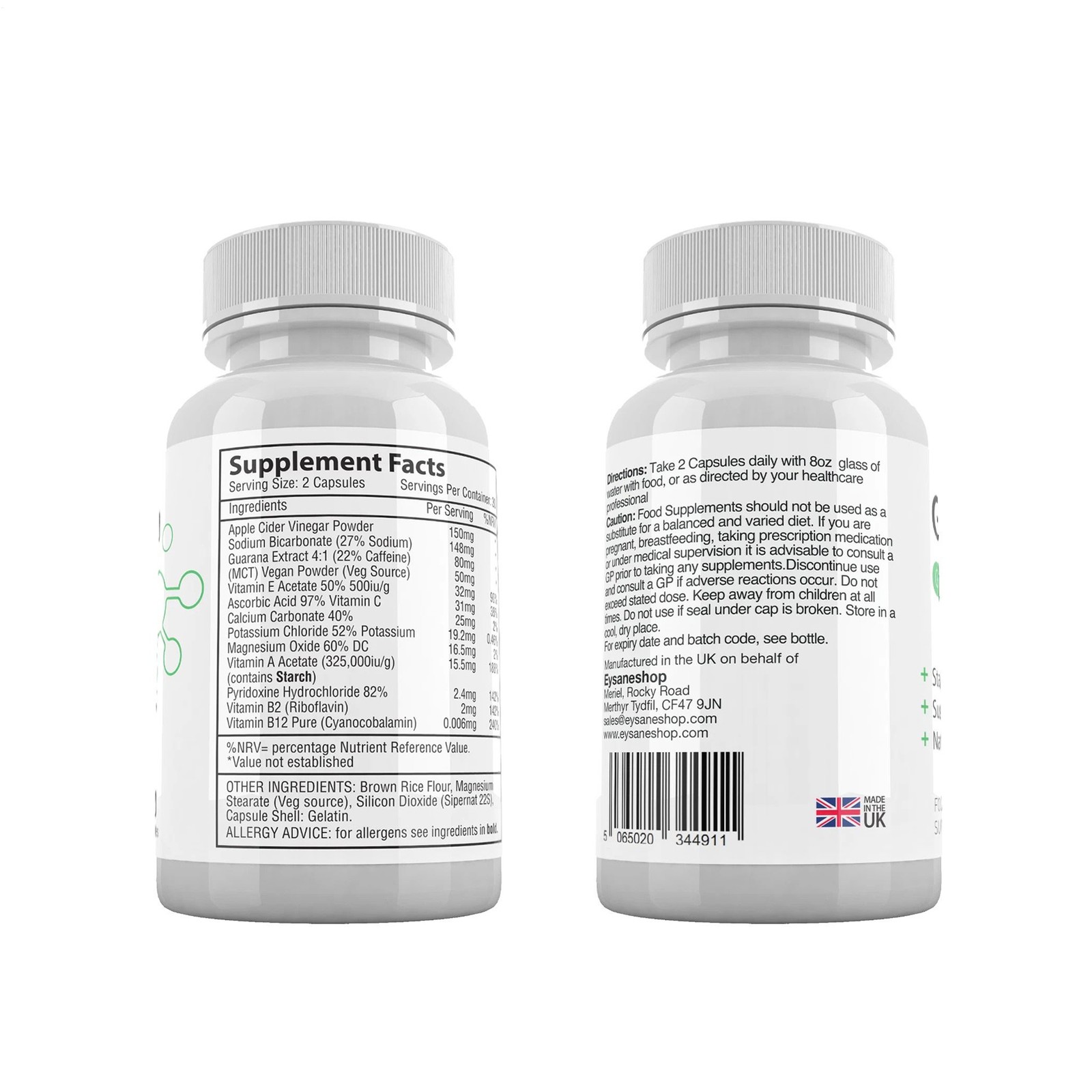 Glucozen 60 Capsules – Blood Sugar Support Supplement – Natural Glucose Balance thumbnail 3