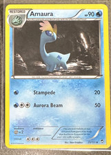 Pokémon TCG Amaura Furious Fists 25/111 Holo Promo Cosmos Holo Rare LP/MP on eBay