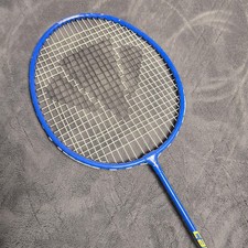 Carlton Badminton Racquet Blue Metal Frame Black Grip Tournament Adult Racket