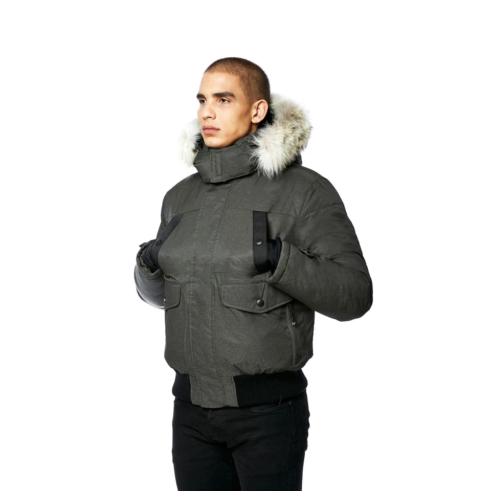 Triple F.A.T. Bombardero de plumón resistente al agua Goose Norden para hombre con piel de oliva 4XL Foto 2 de 4
