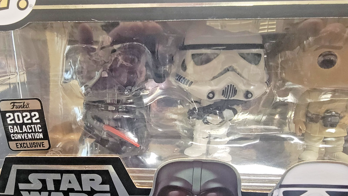 Star Wars Celebration Exclusive Funko Pop 5 Pack - 2022 Galactic