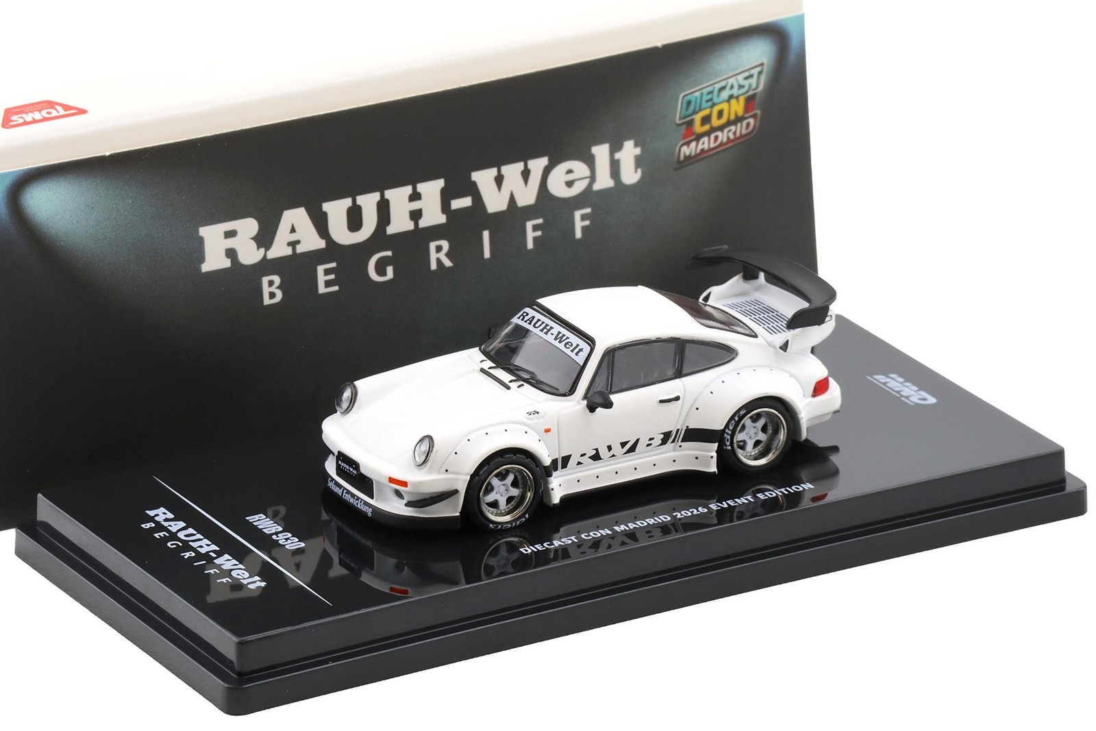 1:64 INNO64 Models Porsche 911 930 RWB RAUH-Welt Diecast Car Madrid 2026