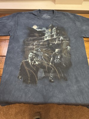 The Mountain Zombies And Ghosts Undead Tie Dye Glow In The Dark Mens Large