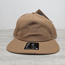 Nike Jordan Brand Pro Cap Tan Adult Unisex M/L Snapback Baseball Hat nwt new