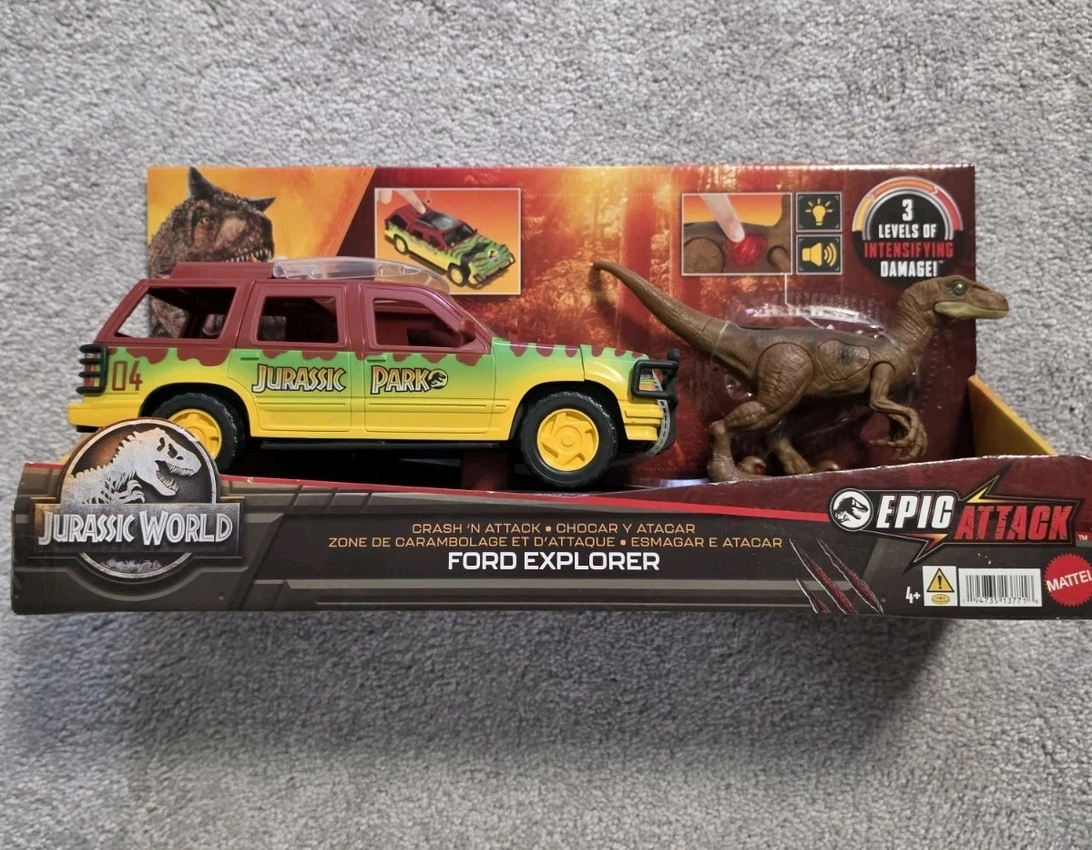 Jurassic Park Explorer TV, Movie & Video Games Action Figures for