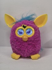Furby Boom 2012 Flare Hot Pink Yellow Blue Tested Working