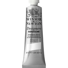 Winsor & Newton Designers Gouache 37ml-Permanent White