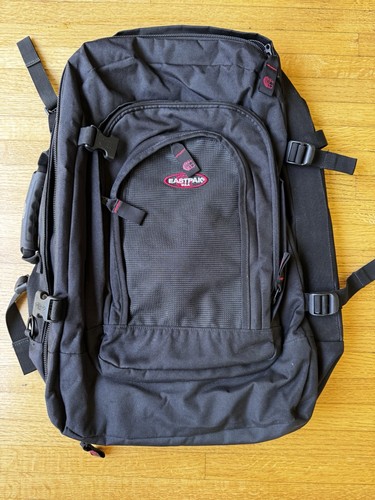 Eastpak Travelpack Backpack And Luggage, Black, Carry-on Size