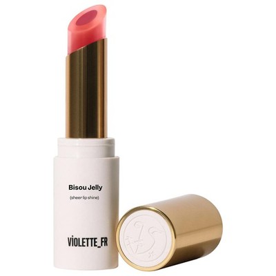 NIB 100% Authentic VIOLETTE_FR Sheer Shine Hydrating Lipstick,0.08oz,4 colors