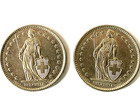 Lot of 6 SWITZERLAND  COINS — photo 6