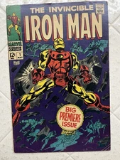 Iron Man Marvel Comics 1968 2nd Appearance Controller, Silver Age