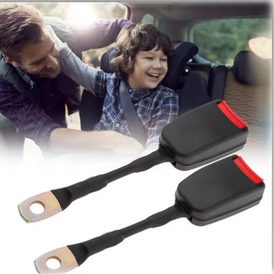 Universal Car Seat Belt Buckle Clip pack of 2 Safety Seatbelt Socket Connect