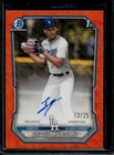 2026 Bowman Chrome #BCP-167 Ezequiel Melbourne Orange Wave Refractor #/25
