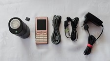 Sony Ericsson K770i Pink Cyber-shot Unlocked GSM Vintage Cell Phone Full Set
