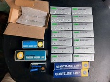 USHIO SYLVANIA HALOGEN INCANDESCENT PROJECTOR LAMP BULBS 12V 35 W / NEW LOT 20