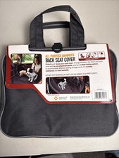 Pet Seat Cover-55" X 56" Hammock Fits Most Vehicles-Black-Protects Seats