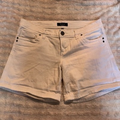 STS Blue White Denim Women s Shorts Size 29