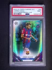 2023-24 Topps Chrome UEFA Lamine Yamal #64 RC Rookie Auqa Prism Refractor PSA 9