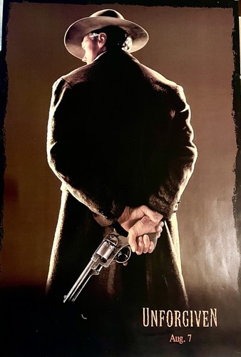 Unforgiven (1992) Original Two Sided One Sheet