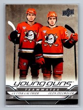 2024-25 Upper Deck #498 Olen Zellweger / Cutter Gauthier Young Guns Teammates