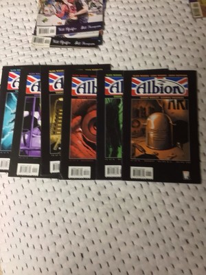 ALBION 1 2 3 4 5 6  (WildStorm/DC)  Complete 6 Issue Set (2005-2006) Alan Moore