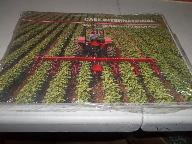 Lot of 25 (+or-) Case InternationalRow-Crop Cultivators and Rotary Hoe Brochures
