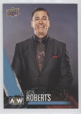 2021 Upper Deck AEW All Elite Wrestling Crew Justin Roberts #75 0ef5