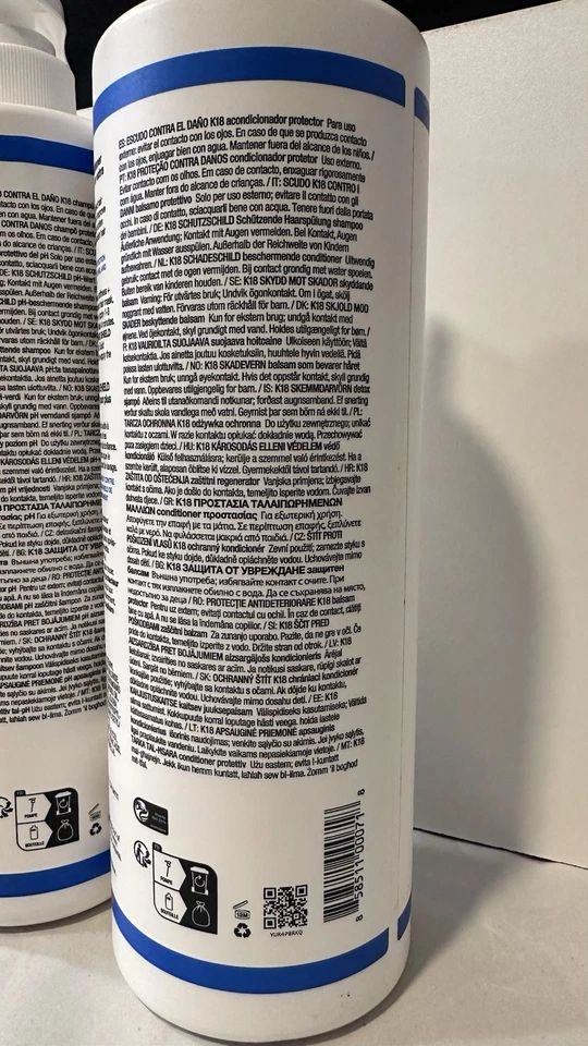 K18 Damage Shield PH Protective Shampoo And Conditioner Duo 31.5 OZ Each - Image 4 of 4