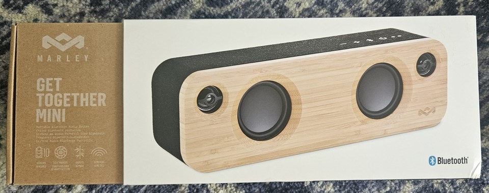 House of Marley Get Together Mini Portable Bluetooth Speaker - NEVER Opened