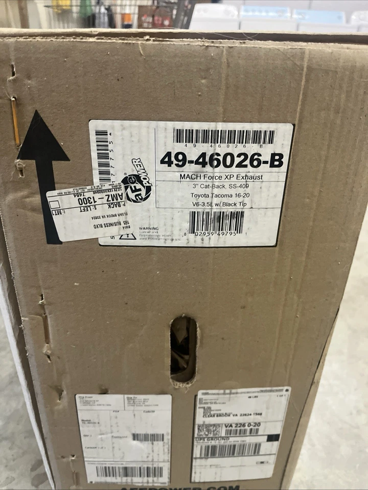 aFe MACHForce XP Cat-Back SS con puntas negras para 16 Toyota Tacoma V6-3,5 L Foto 4 de 4