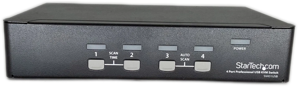 StarView SV431USB 4-Port KVM Switch USB VGA Black  - Image 2 of 4