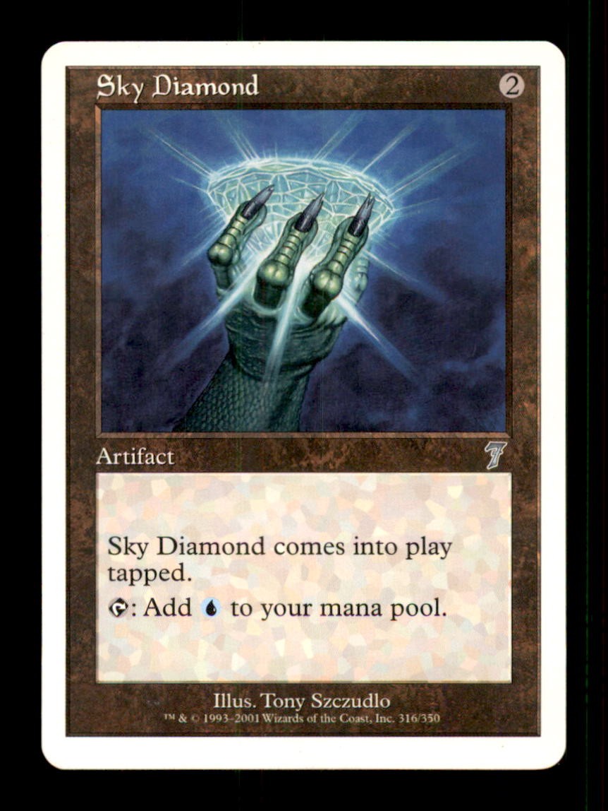 Sky Diamond LP Light Play Seventh Edition MTG [10492]