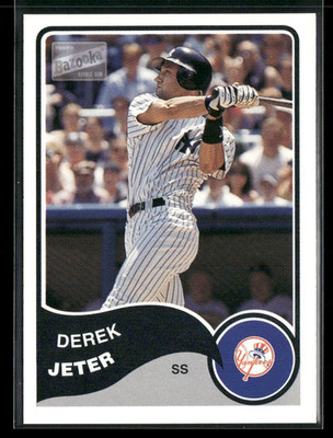 Derek Jeter 2003 Topps Bazooka #252 Yankees HOF