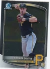 2025 Bowman Chrome Draft Prospect Rookie Konnor Griffin #102 Pirates