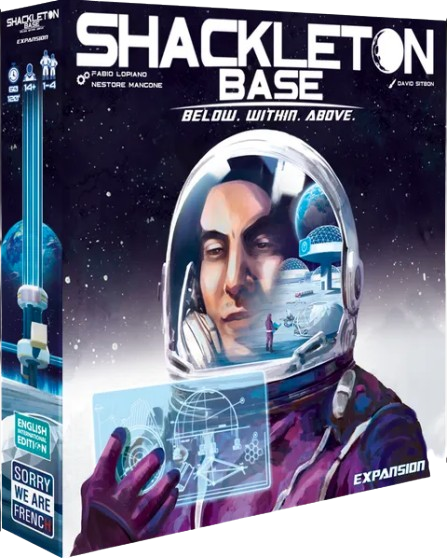 Shackleton Base Board Game: Below Within Above Expansion (Brand New & Sealed)