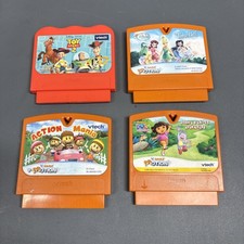 Lot of 4 VTECH V.SMILE V.MOTION game cartridges