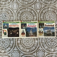 View-Master Walt Disney World GAF 1970s- 3 Sets, 3 Reels Each, Magic Kingdom