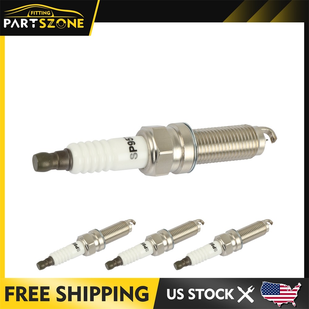 Set of 4 Iridium Spark Plug For Honda Accord 2008-2012 2.4L Civic 2012-2015 1.8L