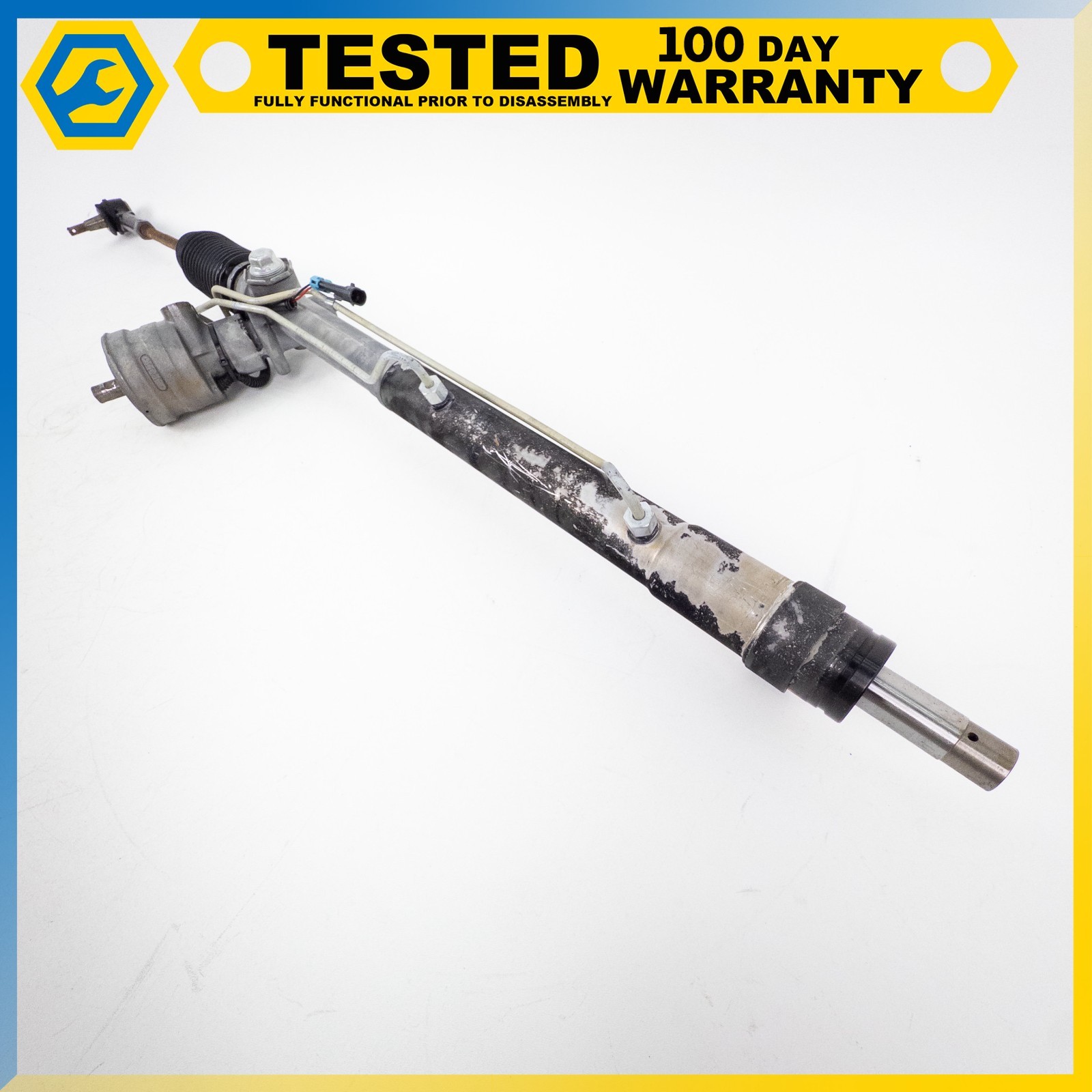 05-07 CHEVROLET CORVETTE C6 POWER STEERING GEAR RACK PINION ASSEMBLY OEM